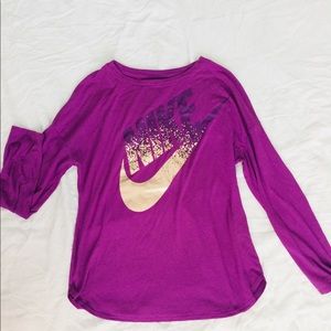 Nike Girls Full Sleeve Top